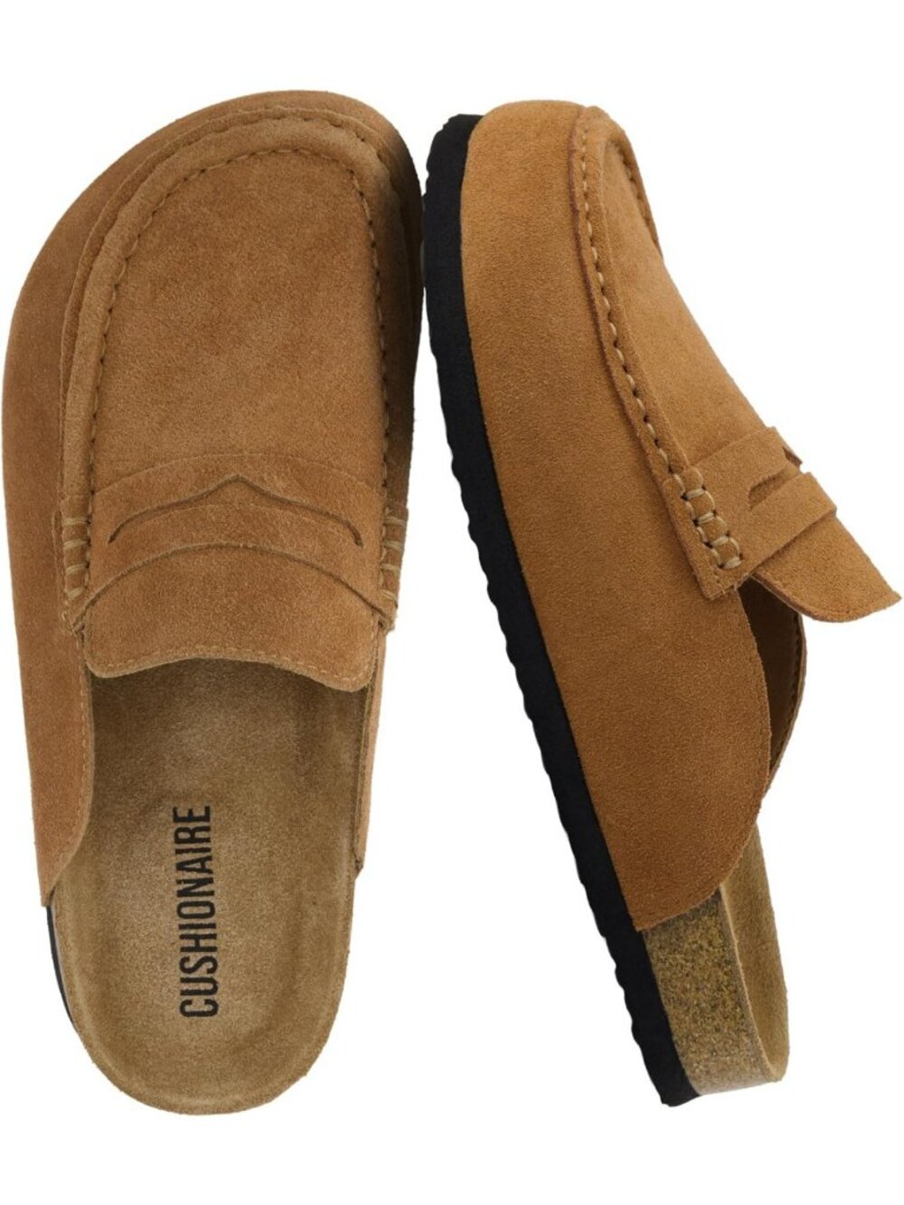 Comfortable Genuine Leather Mule Clogs for Women | Slip-On with Memory Foam